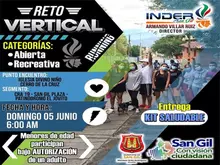 Invitación reto vertical running