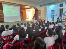 Se realizó charla a estudiantes en asesoría y atención psicosocial, manejo de emociones y prevención ante sustancias psicoactivas