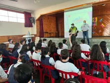 Se realizó charla a estudiantes en asesoría y atención psicosocial, manejo de emociones y prevención ante sustancias psicoactivas