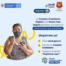 Obtén tu usuario en la Carpeta Ciudadana Digital