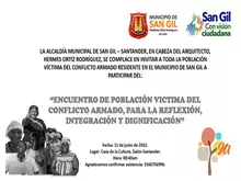 ENCUENTRO DE POBLACIÓN VICTIMA DEL CONFLICTO ARMADO