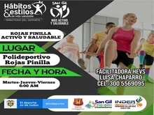 Rojas Pinilla - Actívate con nuestras sesiones de actividad física totalmente gratuitas