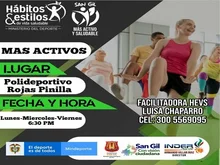 Mas activos - Actívate con nuestras sesiones de actividad física totalmente gratuitas