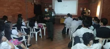 Se dialogó con estudiantes en temas de violencia intrafamiliar, buen uso de las redes sociales y SRPA