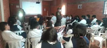 Se dialogó con estudiantes en temas de violencia intrafamiliar, buen uso de las redes sociales y SRPA