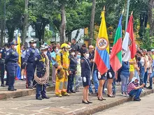 La Administración San Gil Con Visión Ciudadana conmemoró el Día de la Independencia de Colombia