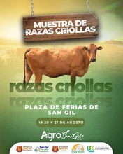 Muestra de razas criollas AgroSanGil 2022