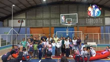 Se realizó la entrega oficial de la Implementación Deportiva de la Escuela de Canotaje San Gil