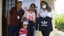 Se inició recorrido en el sector rural llevando los artículos para madres gestantes y bebés, donados por la DIAN