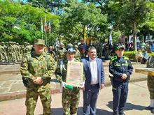 La Administración Municipal de San Gil conmemoró la Batalla de Boyacá