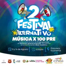 Festival Alternativo, Música x100pre