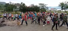 Excelente participación en la Caminata Más Arrecha