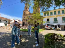 Se realizó un recorrido especial por el Centro Histórico del municipio