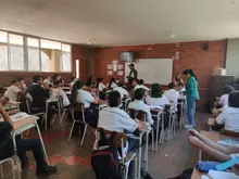 Se continua con el trabajo en relación a la prevención de sustancias sicoactivas a estudiantes