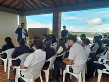 Se generó un espacio para trabajar con estudiantes sobre el proyecto de vida y motivación personal