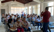 40 familias beneficiadas en capacitaciones, días de campo, transferencia de tecnología, entrega de insumos, entrega de ovinos