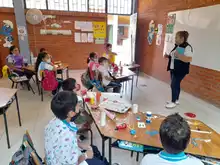 Recorridos por las escuelas rurales del Municipio, llevando la Maleta Viajera