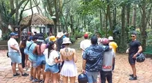 Se realizó recorrido especial a participantes del 1er Concurso Nacional de Danza Folclórica y Moderna San Gil, Aventura Y Cultura