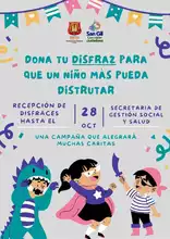 Dona tu Disfraz para que un niño más pueda disfrutar