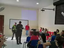 Se realizó capacitación dirigida a los docentes del Colegio el Rosario