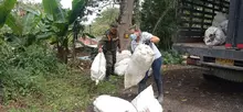 Nueva jornada en cumplimiento al recorrido de recolección de Residuos Sólidos Rurales