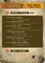 Actividades SanFest 2022 VI Festival Nacional e Internacional de Artes Escenicas