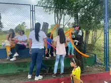 Se realizó visita al sector Rural en la Escuela La Laja, llevando recreación a los niños y promoviendo la Unión Familiar