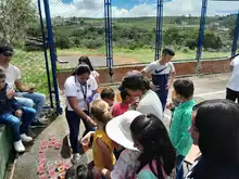 Se realizó visita al sector Rural en la Escuela La Laja, llevando recreación a los niños y promoviendo la Unión Familiar