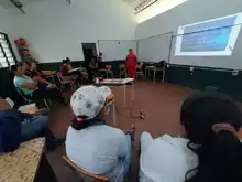 Se realizó visita al sector rural de Macanillo en la escuela con actividades lúdico - pedagógica