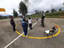 Se realizó visita al sector rural de Macanillo en la escuela con actividades lúdico - pedagógica