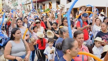Total Éxito fue calificada la 1era Cabalgata Infantil de la Administración San Gil Con Visión Ciudadana