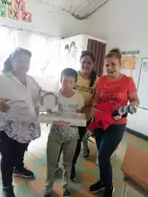 Se continua realizando recorrido en el municipio haciendo entrega de elementos gestionados ante la DIAN