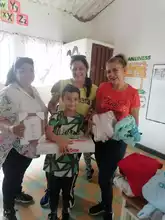 Se continua realizando recorrido en el municipio haciendo entrega de elementos gestionados ante la DIAN