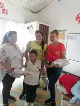 Se continua realizando recorrido en el municipio haciendo entrega de elementos gestionados ante la DIAN