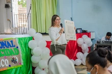 Reconocimiento y exaltación a la profesional Sandra Angulo Carrillo