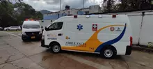 Ceremonia de entrega de dos ambulancias para el Hospital Regional de San Gil