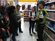 Se realizó actividades de prevención y control a establecimientos comerciales