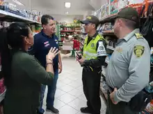 Se realizó actividades de prevención y control a establecimientos comerciales