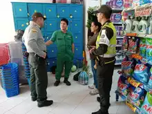 Se realizó actividades de prevención y control a establecimientos comerciales