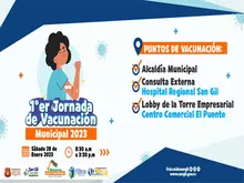 Primer Jornada de vacunación Municipal 2023