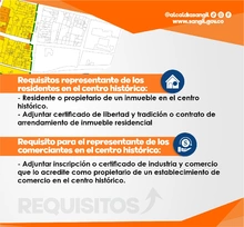 Convocatoria para conformar la Junta Local de Patrimonio del Centro Histórico de San Gil