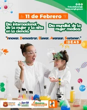 11 de febrero Día Internacional de la mujer y la niña e la ciencia y de la mujer médica 