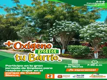 Participa en la gran jornada de limpieza en el Parque de Ciudad Blanca