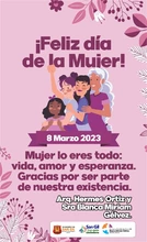 08 de marzo Día de la Mujer