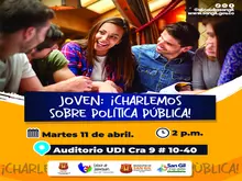 Joven Charlemos sobre política pública