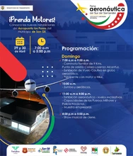 Programación de la 1a Feria Aeronáutica del Sur de Santander Aeropuerto Los Pozos
