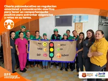 Charla de inteligencia emocional para nuestros integrantes de las zonas azules
