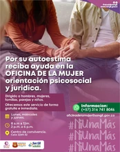 Orientación psicosocial y jurídica en la Oficina de la Mujer