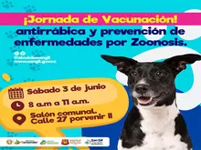 Jornada de Vacunación antirrábica y prevención de enfermedades por zoonosis