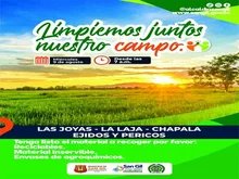 Limpiemos juntos nuestro campo miércoles 9 de agosto